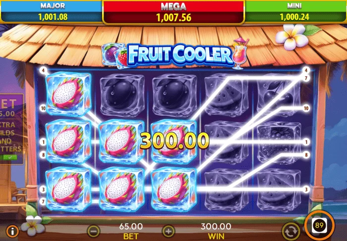 Grunnleikur Fruit Cooler vinnur
