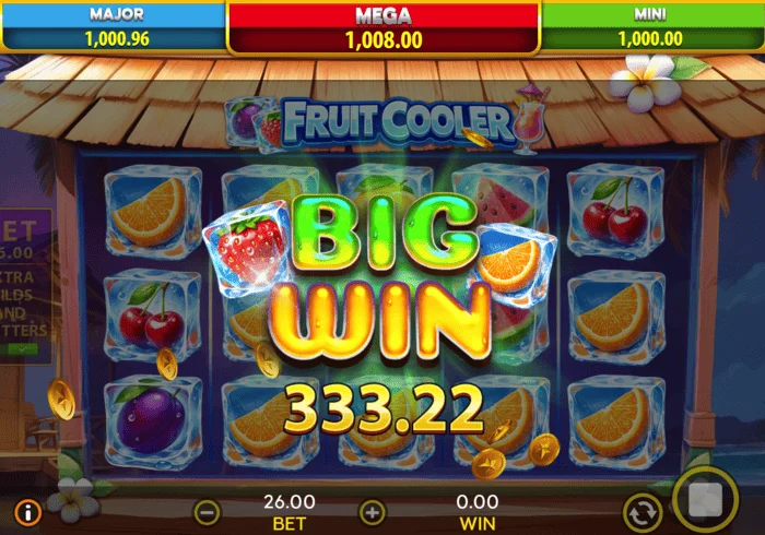 Stór vinningur í Fruit Cooler